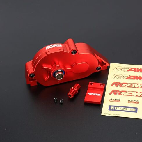 RCAWD 57T Chrome Spur Gear Transmission Gearbox Set & Center Motor Mount for Typhon Senton Big Rock Granite Vorteks Infraction Vendetta 3s &Mega, Kraton Outcast 4S Upgrade for ARRMA 1/10 1/8 3S 4S in Saudi Arabia