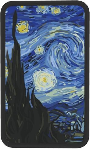 Van Gogh Night Sky The Starry Night Auto Center Console Armrest Pad Universal Car Center Console Cover Seat Box Cover for Sedan, Van, SUV, Truck Car Accessorie in Saudi Arabia