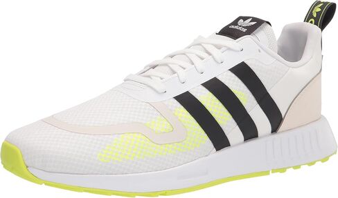 adidas Originals Smooth Runner Sneaker, Black/Black/Black, 2 US Unisex Little Kid in Kuwait