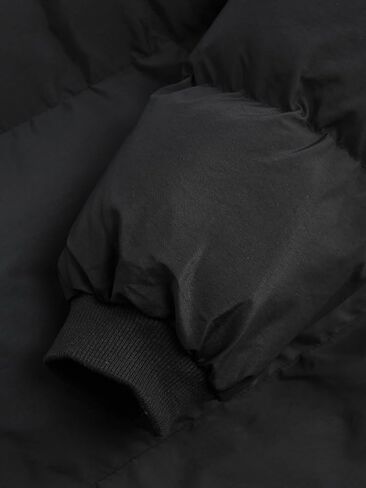 CIDER Solid Zip Up Stand Collar Puffer Jacket in Saudi Arabia