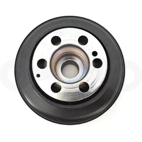Crank Shaft Belt Pulley LR078547 Harmonic Balancer Crankshaft Pulley Replacement for Land R-o-v-e-r LR2 Range R-o-v-e-r Evoque Velar Discovery Sport 2.0L Engine