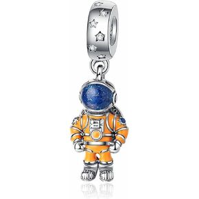 Charm for Bracelets and Necklaces, Heart Animals 925 Sterling Silver Bead Celestial Sun Moon Star Charms Jewelry Gift for Women Girls