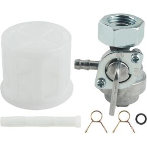 Fuel Tank Shut Off Valve Fuel Petcock for Predator 9000 8750 6500 4000 4375 Generator, Fuel Shut Off Valve for Honda for Centurion for Westinghouse for Duromax, M16X1.5 mm 1/4 inch