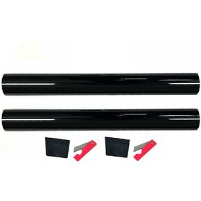 2 Rolls 10% Window Tint Film Dark Black Home Office Privacy Shade Adhesive 10ft for Cars Businesses Car Window Tint Window Privacy Film Car Auto Shade Front Windshield Heat & UV Block Scratch