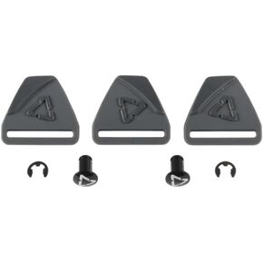 Leatt Dual Axis Knee Guard Replacement Buckles & Bolt Pack Black