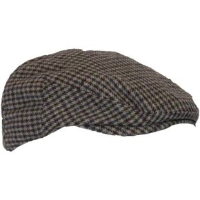 Walker and Hawkes - Wool Blend Braxton Flat Cap