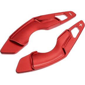 Motoforti 1 Pair Red Steering Wheel Shift Paddle Shifter Aluminum Alloy Extend Cover for Lexus IS300h IS350 IS250 IS300 IS200t NX300 RC300 2013-2020 Long-lasting