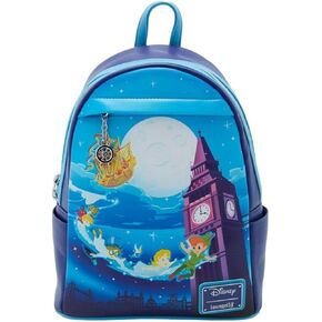 Loungefly Disney Peter Pan Characters Glow in the Dark Womens Double Strap Shoulder Bag Purse