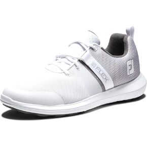 FootJoy Men's FJ Flex Previous Season Style Golf Shoe, White, 7
