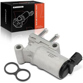 A-Premium Fuel Injection Idle Air Control Valve Compatible with Honda Civic 1992-1995, Civic del Sol 1993-1995, 1.5L, Replace# 36450P08004