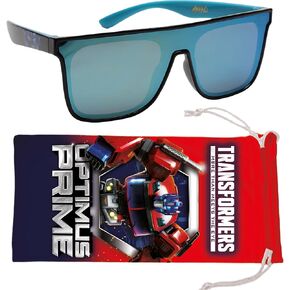 Sun-Staches Transformers Kids Sunglasses: Stylish, Comfortable, & Durable UV-Protective Transformers Accessories with Soft Carrying Case - Officially-Licensed Transformer Toys & Accessories