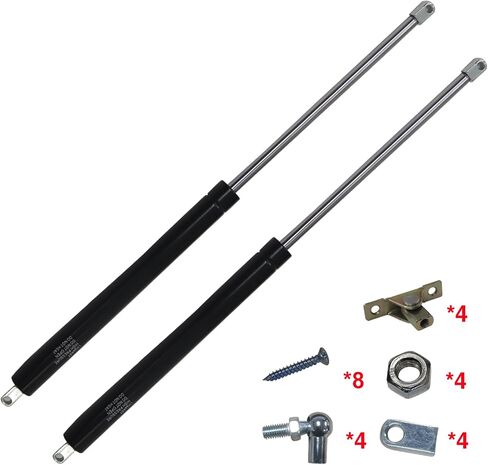 Gas Spring Prop Struts Shock Lift Supports 10 Inches 25lb with L Mount for RV Bed Floor Hatch Trap Door TV Cabinet Heavy Duty Box Lid Window (25lb, 10in) in Saudi Arabia