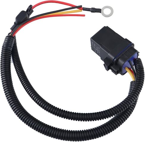 مجموعة أسلاك مرحل مضخة الوقود من CUSTONEPARTSN متوافقة مع 2011-2013 جيب جراند شيروكي دودج دورانج رام 1500 68269523AD CBWPR091AA in Kuwait