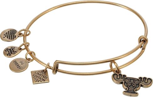 سوار كأس موس لعطلة عيد الميلاد من Alex and Ani ذهبي مقاس واحد in Saudi Arabia