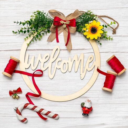 Velvet Ribbon Set 3/8" Wide 3 Rolls * 5Yd Wooden Spool Fabric Trim for Christmas Decoration Handmade Craft Ornaments Gift Wrapping Decoration Party Wedding Arts Crafts（Red） in Kuwait