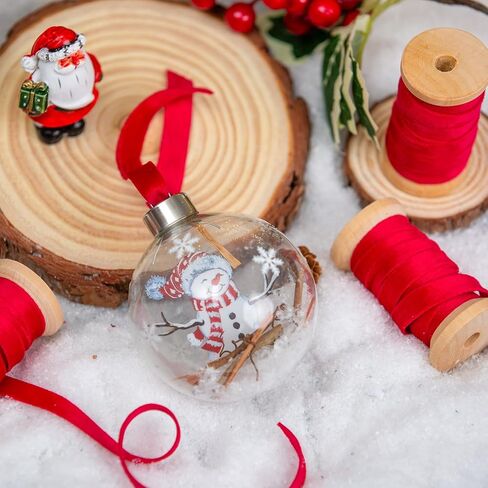 Velvet Ribbon Set 3/8" Wide 3 Rolls * 5Yd Wooden Spool Fabric Trim for Christmas Decoration Handmade Craft Ornaments Gift Wrapping Decoration Party Wedding Arts Crafts（Red） in Kuwait