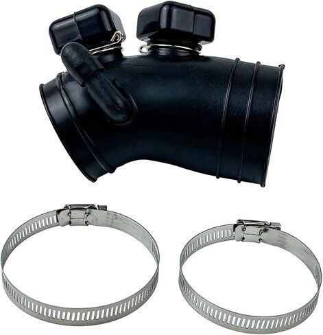 17106-115-0000 خرطوم تمهيد مدخل الهواء مع المشابك متوافق مع Hisun EFI UTV 500 700 Massimo Axis 500 700 Coleman UT500 UT700 Cub Cadet Bennche Air Box Boot أنبوب خروج الهواء in Kuwait