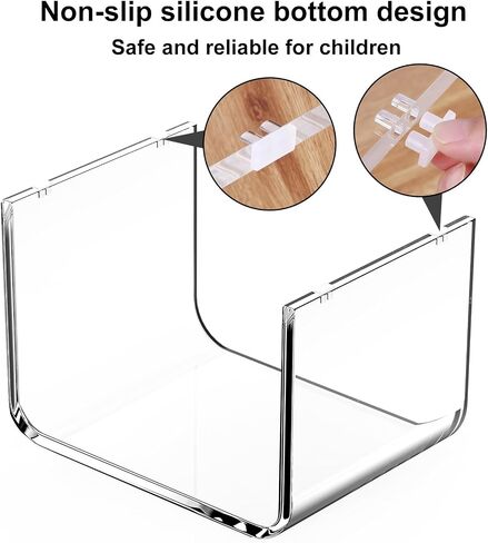 Step Stool for Kids, Acrylic Stool, Acrylic Step Stool for Adults, Small Step Stool, 12 Inches Acrylic Stool Bathroom, Clear Step Stool, Toilet Stool, Plant Stand, Foot Stool (Common（2 Pack）) in Saudi Arabia