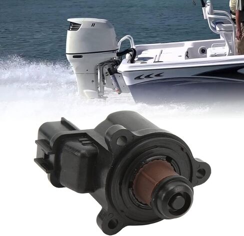 Idle Air Control Valve, Outboard IAC Valve 18137 93J01 for Suzuki Outboard 4-STROKE DF150 175 200 250, for DF 200ATX 2018 Beginning VIN 20003F-810001 in Kuwait