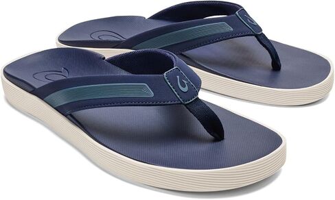 OLUKAI Leeward Men's Beach Sandals, Quick-Dry Flip Flops & Water Friendly in Kuwait