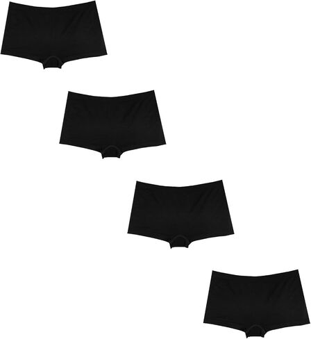 Seamless Boyshort Underwear For Women Nylon Spandex Boyshorts Panties Soft Stretch Boy Shorts Underwear MultiPack in Saudi Arabia