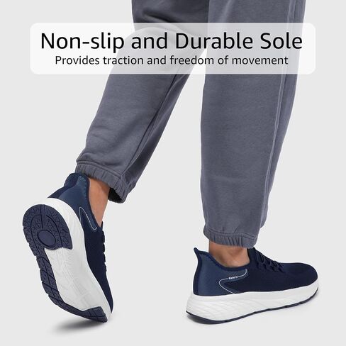 STQ Slip on Sneakers Men Hands Free Walking Shoes Orthopedic Shoes for Plantar Fasciitis in Saudi Arabia