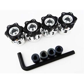 Hot Racing WH17HS01 Hex Hub Adapters 12mm to 17mm W/ 6mm Offset