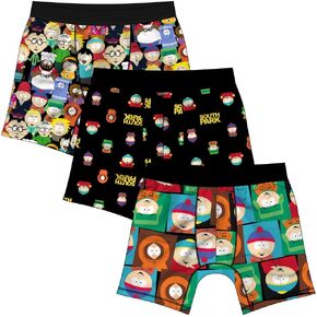 Bioworld South Park Men's Boxer Briefs (Pack of 3)