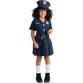 Dress Up America Police Costume for Girls - Police Officer Dress Costume - Halloween Costume for Girls and Teens