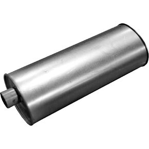 Walker Quiet-Flow SS 21547 Direct Fit Exhaust Muffler 2.5" Inlet (ID) 2.5" Outlet (ID) for Dodge Dakota