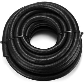 خط خرطوم الوقود 3/8، خرطوم الوقود المطاطي 25FT NBR، مجموعات خط الوقود 30R7 30R6 300PSI مناسبة لأنبوب محركات أنظمة الوقود