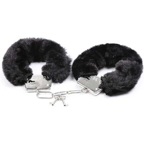 Stainless Steel Pink Fluffy Handcuffs for Ankles and Wrist with Chain Set Fuzzy Hand Cuff Set for Adults Bedroom Hand Cuffs for Women Couples(Hand width≤ 2.45 inch) in Kuwait