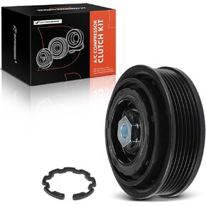 A-Premium Air Conditioner AC Compressor Clutch Kit Compatible with BMW X3 2013-2015 2017, X1 2013-2015 2017-2019, X4 2015 2017-2018, 2.0L