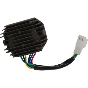 AUC12632 Voltage Regulator Rectifier Replacement for John Deere 325 335 345 355D 425 445 455 F510 F525 F735 GX345 AM126304 AM101046