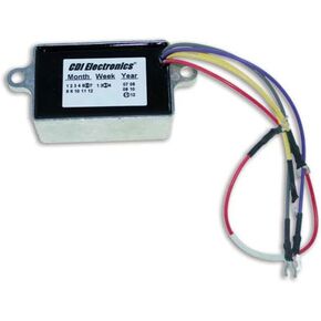 CDI Electronics 193-4476 Johnson/Evinrude Voltage Regulator - 2/3/4 Cyl. 10 Amp (1992-2005)