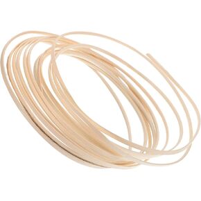 FONDOTIN 1 Roll High Strength Rattan Material Basket Weaving Crafts Wicker Repair Furniture Making Flexible Cane Webbing