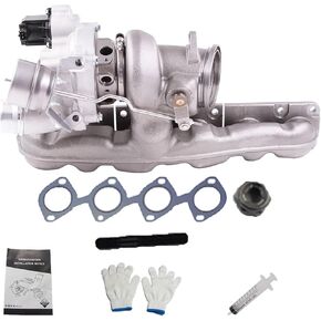 TOPAZ 7583909 Turbo Turbocharger 11657583909 Compatible with BMW X3 F25 X4 F26 xDrive 35 i 7 583 909