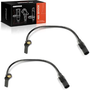 A-Premium Rear ABS Wheel Speed Sensor Compatible with Mercedes-Benz Models - GLE300d, GLE350, GLE400, GLE43 AMG, GLE450 AMG, GLE550e, GLE63 AMG S, GL63 AMG, GLS350d, ML250, ML550, ML63 AMG - 2-PC Set