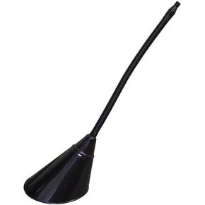 Funnel King 94492 2 Qt Transmission Funnel W/Flex Spout & Screen - Painted Black, Multicolor