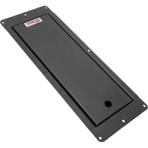 Extreme Max 5001.6504 Flip-Up Recessed Flush-Mount Motorcycle Wheel Chock for Enclosed Trailers - 24"