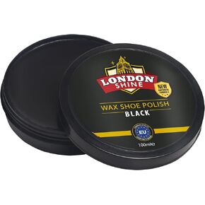 Black Shoe Polish Paste (100 ml / 3.38 fl.oz.)