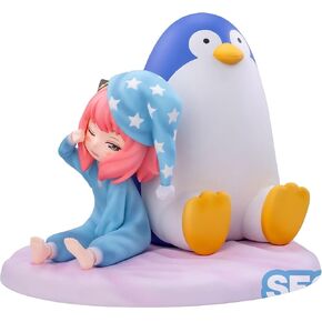 Sega 115-1105115 Luminasta Tv Anime Spy X Family Anya Forger & Penguin Pajamas Figure