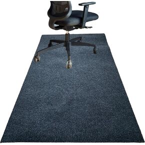 Office Chair Mat for Hardwood 36"x48" Computer Gaming Desk Floor Mat for Rolling Chair Non Slip Floor Protector,Grey