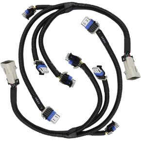 XQSMWF 2pcs Ignition Coil Wire Harness Connector Compatible with GM LQ9 LQ4 LS2 LS3 LS7 LSX 5.3 6.0 6.2 7.0 Coil Packs Found on Most Truck