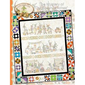 The Mystery of The Salem Witches' Quilt Guild Quilt Pattern 57" x 72"