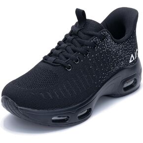 Women's Walking Shoes Slip On,Hands Free Sneakers, Easy Put On Air Tennis Shoes for Ladies