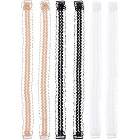 VALICLUD 3 Pairs Pretty Elastic Bra Strap Underwear Strap Women Lace Shoulder Strap