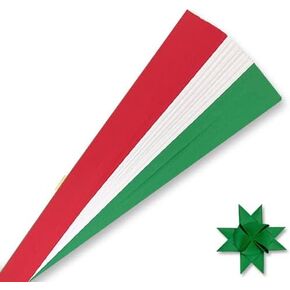 Multi Color Mix of Paper Strips for Weaving Projects (Multi Color Packs). Paper Strips for Moravian Stars, German Stars and Froebel Stars. 100 Strips per Pack (3/8 x 19 inch)