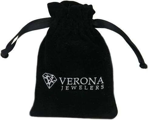 Verona Jewelers 925 Sterling Silver Italian 1.5MM, 2MM,3MM,4MM,5MM Silver Bead Ball Chain Necklace, Sterling Silver Bead Necklace, Italian Bead Necklace, Solid Dog Tag Chain Army Necklace in Saudi Arabia