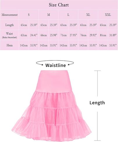 تنورة Vlazom للسيدات 50s عتيقة نصف زلة من التول تنورة زفاف كرينولين تنورة داخلية لحفلات التخرج والسهرات in Kuwait